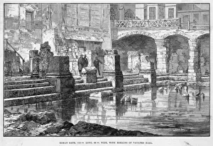 Roman Baths Bath Imprime: BATH BATHS