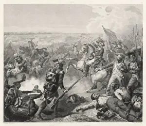 Revolutionary War History Imprime: Battle of Fleurus