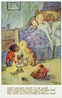 Lilian Amy Govey Artwork Imprime: Bedtime