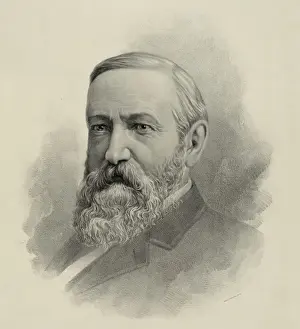 Vintage Print Collection Imprime: Benjamin Harrison