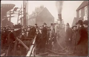 Historic Firefighting Equipment Imprime: Beverley Fire-Engine
