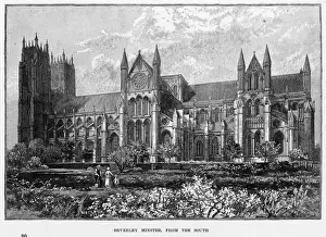 Yorkshire Historical Sites Imprime: Beverley Minster