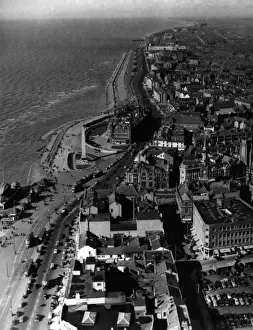 English Seaside Resort Imprime: Blackpool from Tower