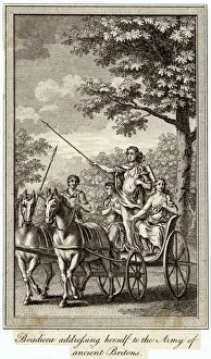 British History Figures Imprime: BOADICEA (-62)