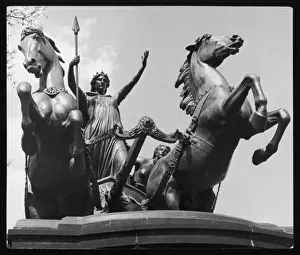 Boadicea Statue London Imprime: Boadicea Statue