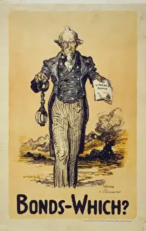 WWI Patriotic Posters Imprime: Bonds - which?