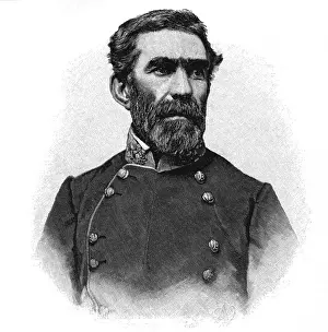 Civil War Generals Imprime: Braxton Bragg