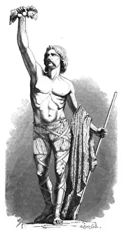 Ancient Celtic Warriors Imprime: Breenus, Chieftain