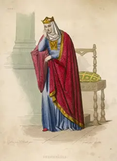 Medieval Queen Imprime: BRUNEHAUT