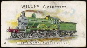 Vintage Rail Transport UK Imprime: North Eastern Express