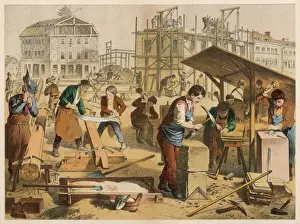 Francia Imprime: Obras de los constructores en marcha