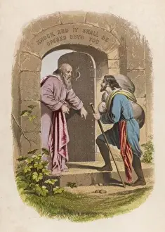 Classic Literature Prints Online Imprime: Bunyan / At the Gate