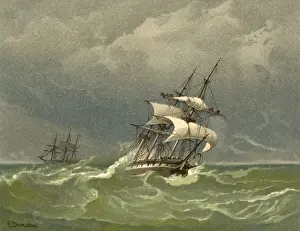 Sailing Ship History Imprime: C19 BARQUE