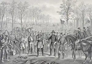 Robert E Lee Imprime: Capitulation & surrender of Robt. E. Lee & his army at Appom