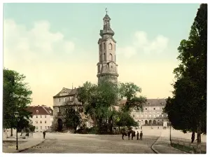 Thuringia Germany Photos Imprime: The castle, Weimar, Thuringia, Germany
