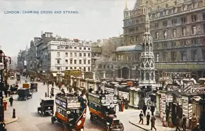 Charing Cross Station Imprime: Charing Cross C1915