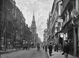 Cheapside London Imprime: CHEAPSIDE