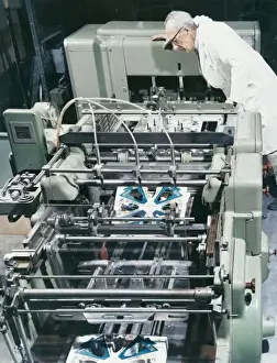 Verificando una máquina de impresión