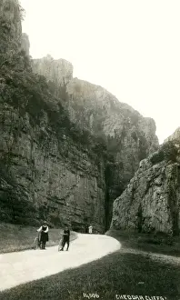 English Coastline Images Imprime: Cheddar Cliffs