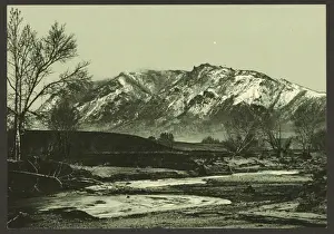 Coloured Photochrom Prints Online Imprime: Cheyenne Mountain