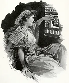 Russian Historical Figures Imprime: A Circassian