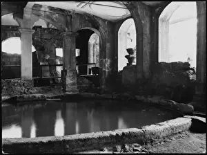 Archaeological Finds UK Imprime: Circular Bath / Bath