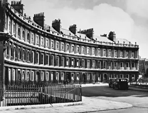 18th Century Architecture England Imprime: The Circus, Bath