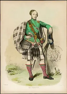 Scotland Historical Landmarks Imprime: Clan Macpherson