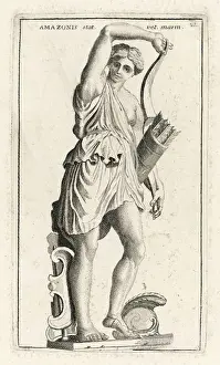 Ancient Greek Goddesses Imprime: Classical Myth / Amazon