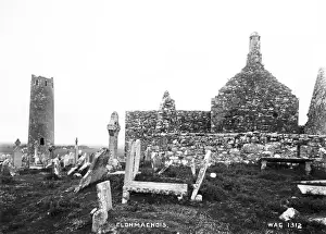 Early 1900s Landscape Photography Imprime: Clonmacnois