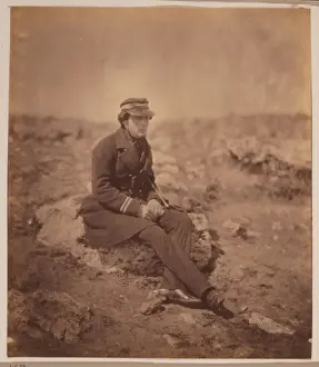 Crimean War Portraits Imprime: Commander Maxse