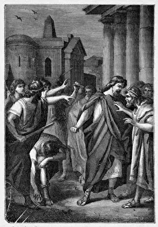 Ancient Roman History Images Imprime: Commodus Assassinated