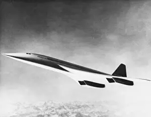 Concorde Flight Imprime: Concorde in Flight