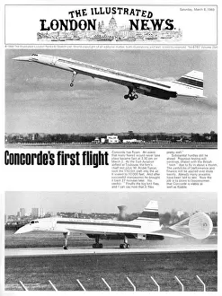 Vuelo inaugural de Concordes