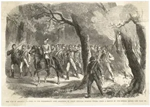 Civil War Images Imprime: Confederate Forces