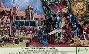 Ottoman Empire History Imprime: Constantinople Fall - 3