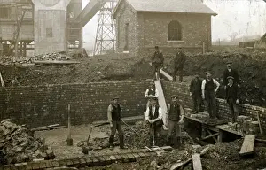 Coal Mining Industry History Imprime: Construction of Colliery