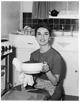Retro Kitchen Decor Ideas Imprime: Cooking Supper