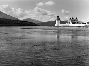 Scottish Lighthouse Imprime: Corran Lighthouse