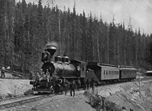 Rail Transport History Imprime: CPR TRAIN