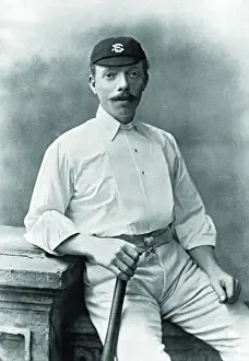 Historical Cricket Players Imprime: Cricketer, Abel