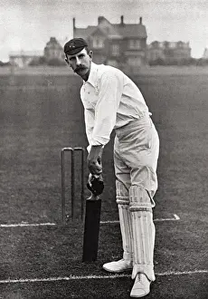 Historical Cricket Players Imprime: Cricketer, Baker