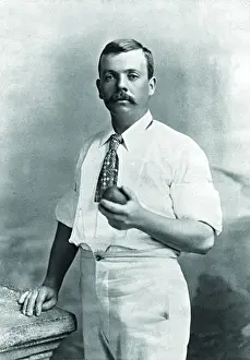 Historical Cricket Players Imprime: Cricketer, Briggs