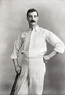 Cricket History Imprime: Cricketer, Diver