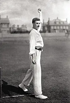 Historical Cricket Players Imprime: Cricketer, F. E. Smith