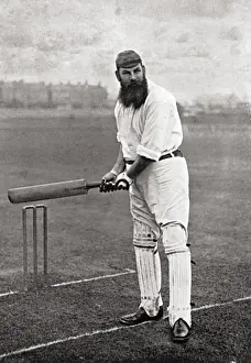 Cricket History Imprime: Cricketer, Grace