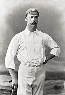 Early 20th Century Sport Imprime: Cricketer, Key