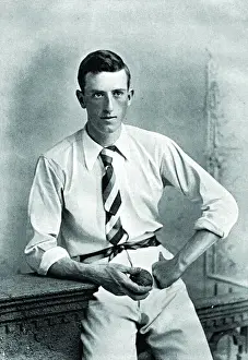Historical Cricket Players Imprime: Cricketer, Lowe