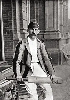 Gloucestershire County Cricket Club Imprime: Cricketer, Luard