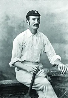 Cricket History Photos Imprime: Cricketer, M. Read